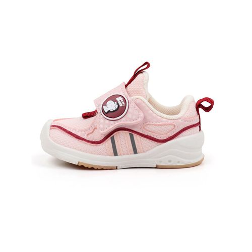 Buy Hopscotch Girls Pink Giraffe Applique Infant Sneakers Online