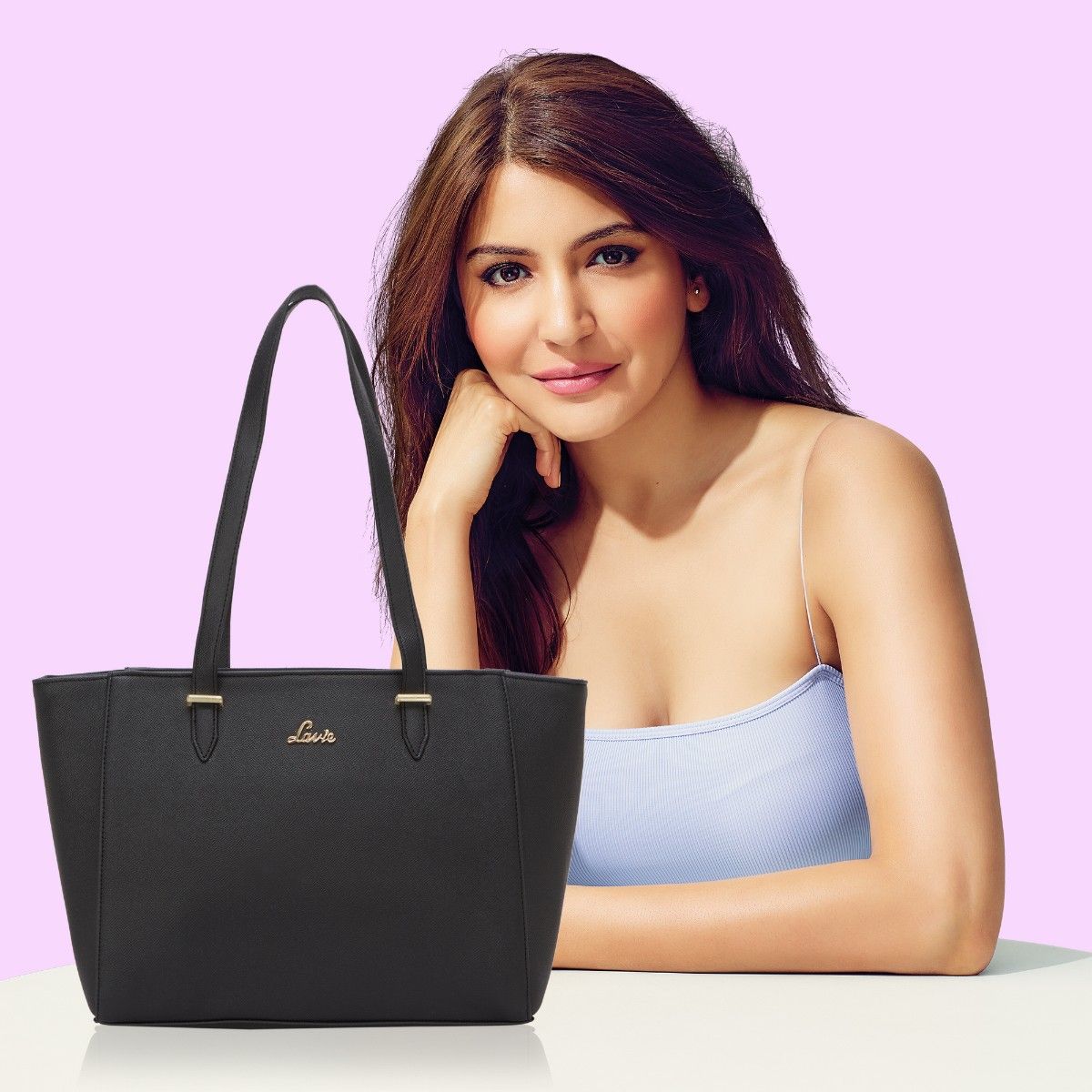 Buy Lavie Berry Tote Bag Black L Online