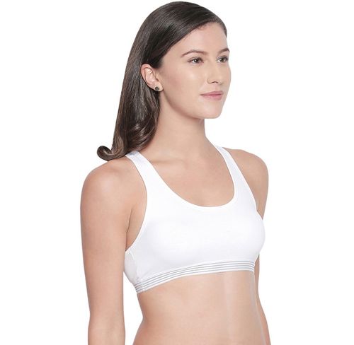 BHRIWRPY Racerback Sports Bras for Women with Pads - 3 Pack India