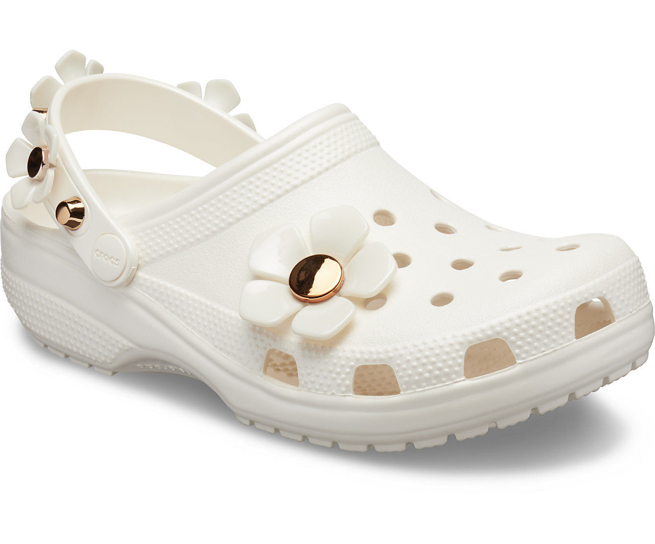 Off store white crocs