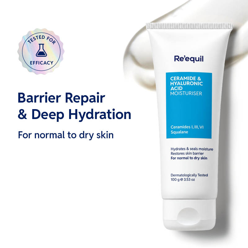 Re'equil Ceramide & Hyaluronic Acid Moisturiser For Normal To Dry Skin