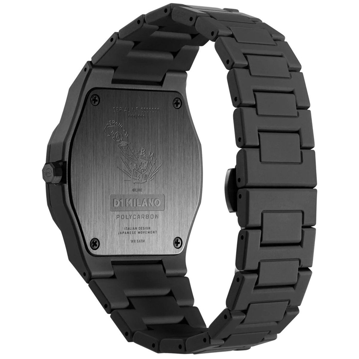 Amazon.com: LUNATIK EPIK Polycarbonate Case and Canvas Strap for Apple Watch  Series 1, Black/Black