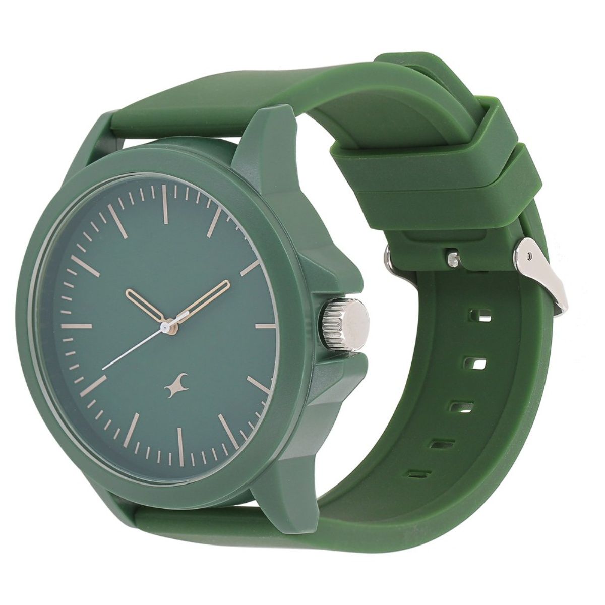 Buy Fastrack 38024PP26 Green Dial Analog Watch for Unisex Online