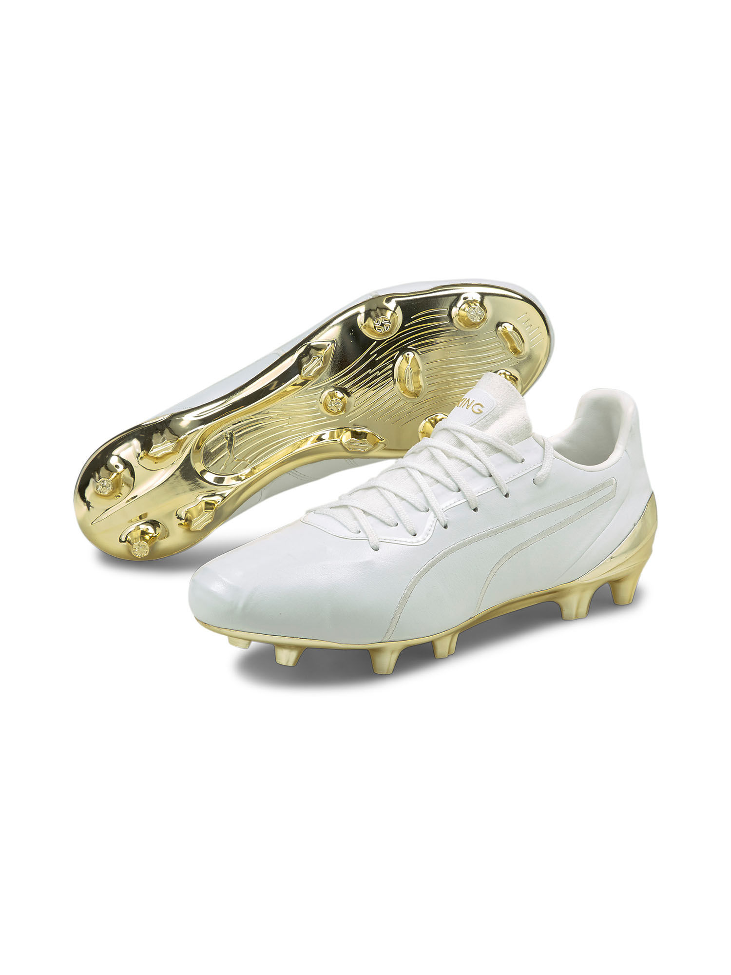 Puma King Platinum Cmeva Men's Fg |Ag| Football Shoes (UK 11)
