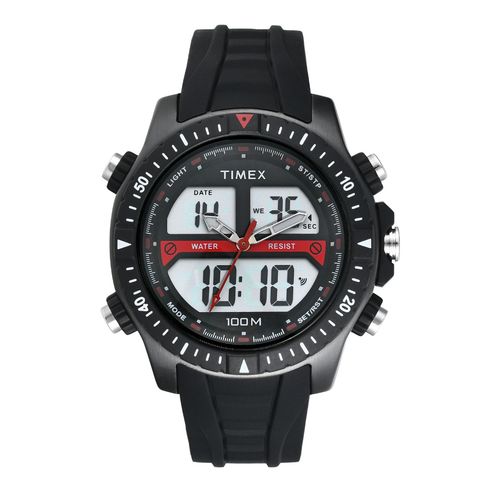 Timex Men Analog-Digital Round Dial Watch- TWESK3401T