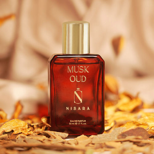 NISARA Musk Oud Eau De Parfum For A long Lasting Amber Woody Fragrance  Perfume For Men Women