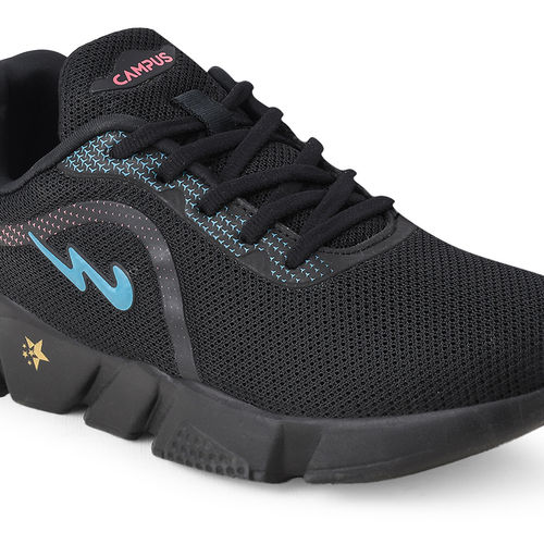Campus Norika Black Women'S Running Shoes (UK 5)