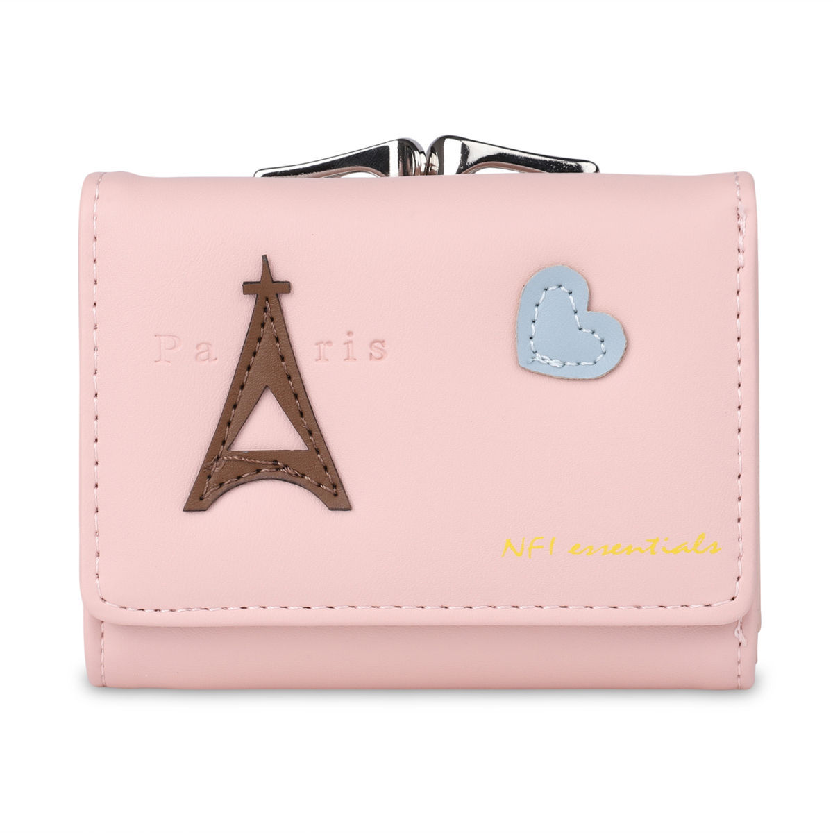 Buy Alexvyan Pink Small Bi-Fold Women's Purse Wallet Card Organizer Female  Hand Clutch Women/Ladies/Girls Wallets Credit Card Holder 2 Pocket -Coin  Pocket Style-Colorblock at Amazon.in
