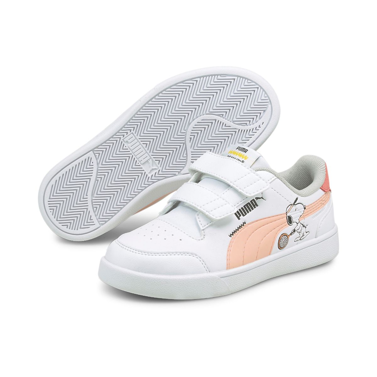 puma x peanuts shuffle youth trainers