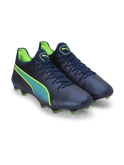 Buy Puma King Ultimate Fg Ag Unisex Navy Blue Football Shoes Online