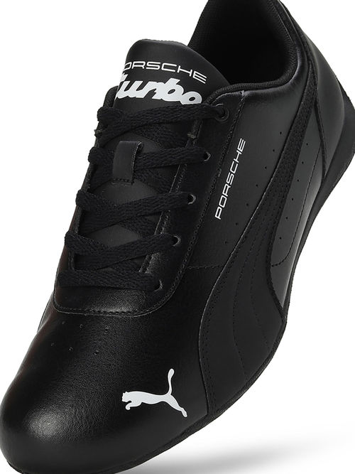 PUMA Porsche Legacy Neo Cat Unisex Sneakers in Black size UK 10