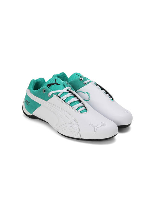Puma Mercedes Amg Petronas F1 Future Cat Og Unisex White Sneakers (UK 3)