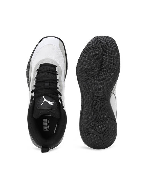 Buy Puma Playmaker Pro Splatter Unisex White Basketball  display picture 3