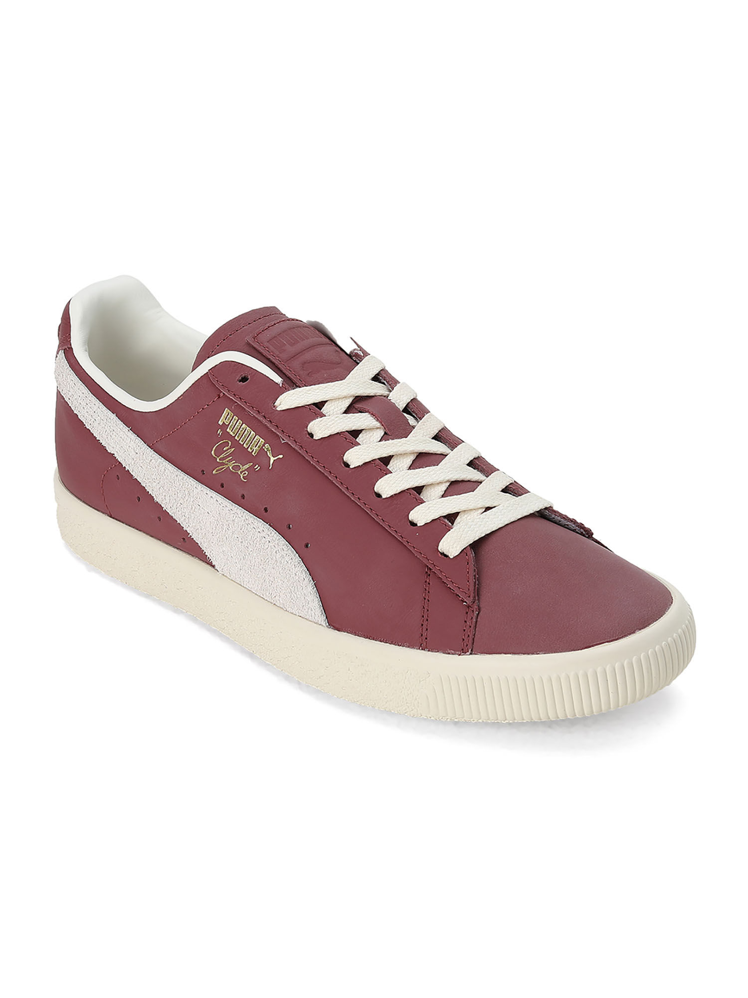 Puma best sale clyde burgundy