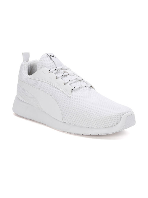 Buy Puma Buzz Unisex White Sneakers Online
