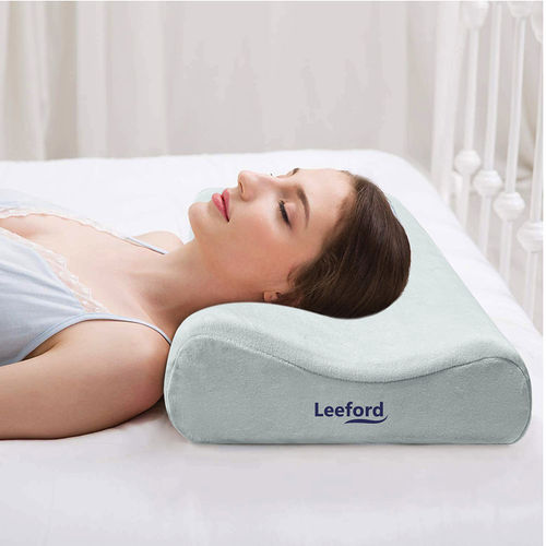 Leeford Contoured Cervical Pillow for Neck Pain