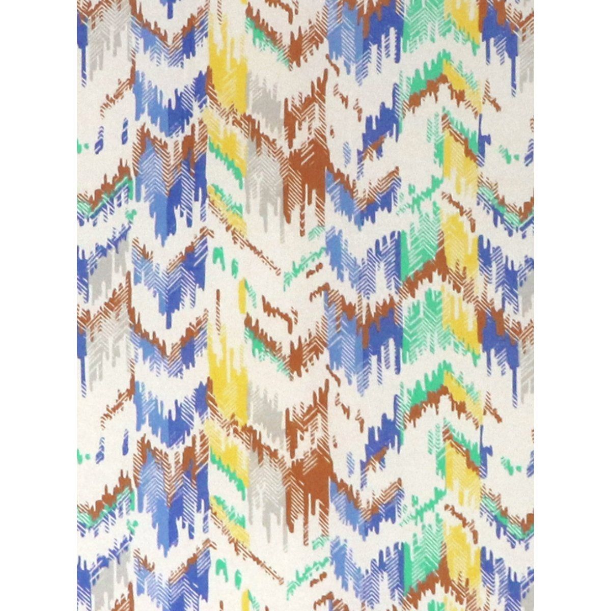 RAYMOND HOME 104 TC Cotton Multicolour Double Bedsheet With 2 Pillow