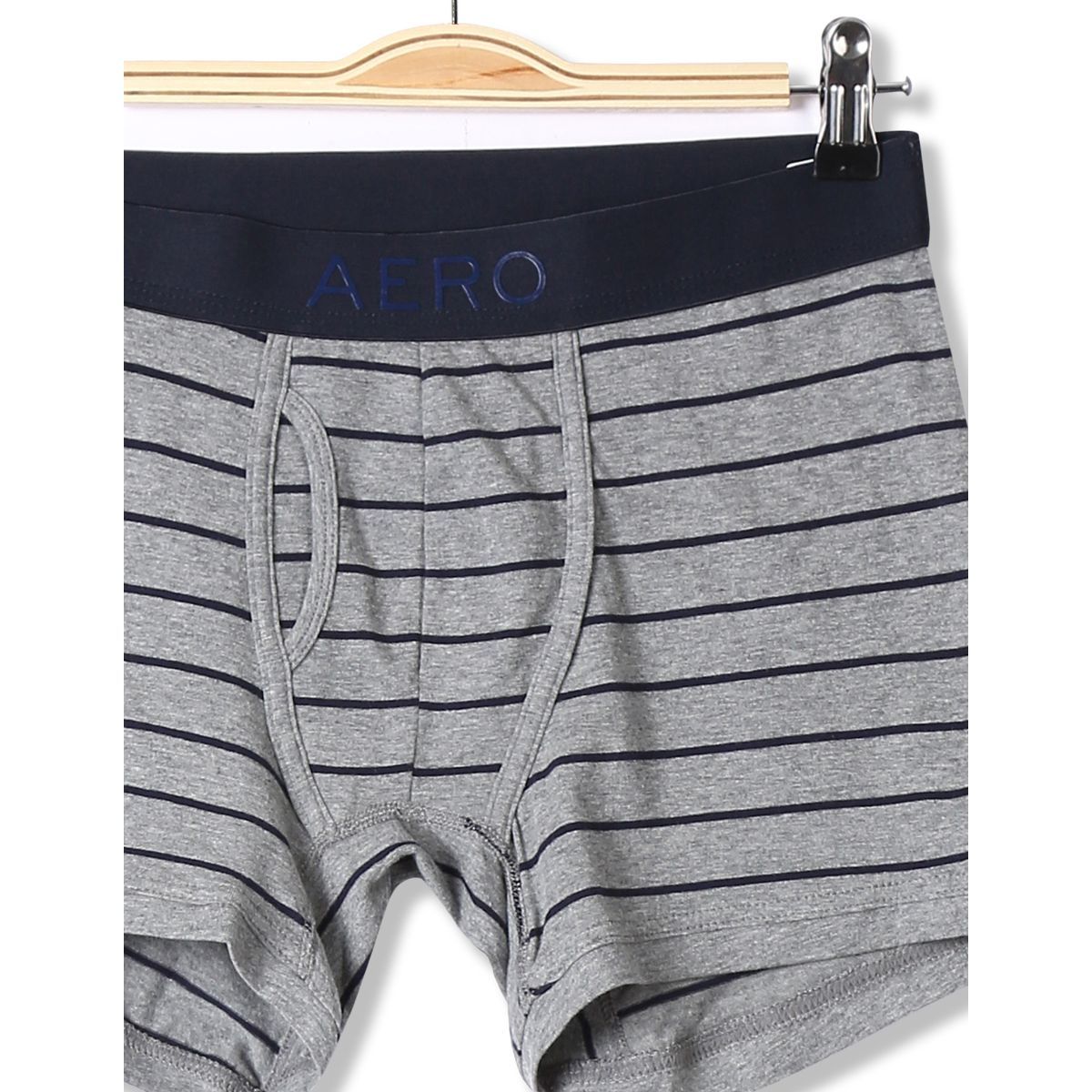 Buy Aeropostale Striped Boxer Briefs Grey Online