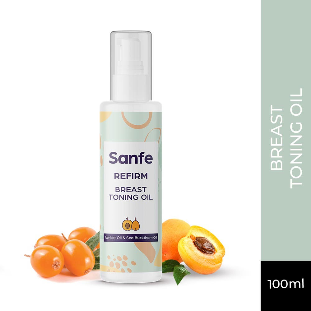 Sanfe Reform Breast Toning Oil with Apricot Oil & Sea Buckthorn Oil