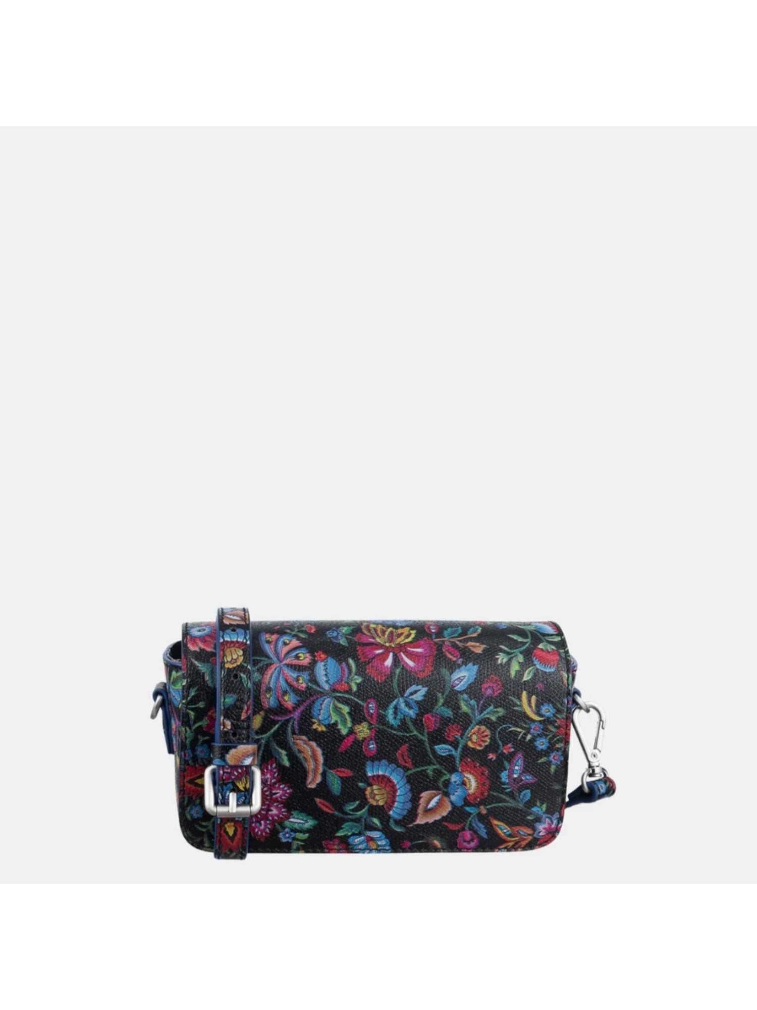 Gioia Alice Mini Crossbody Bag with Detachable Strap Black