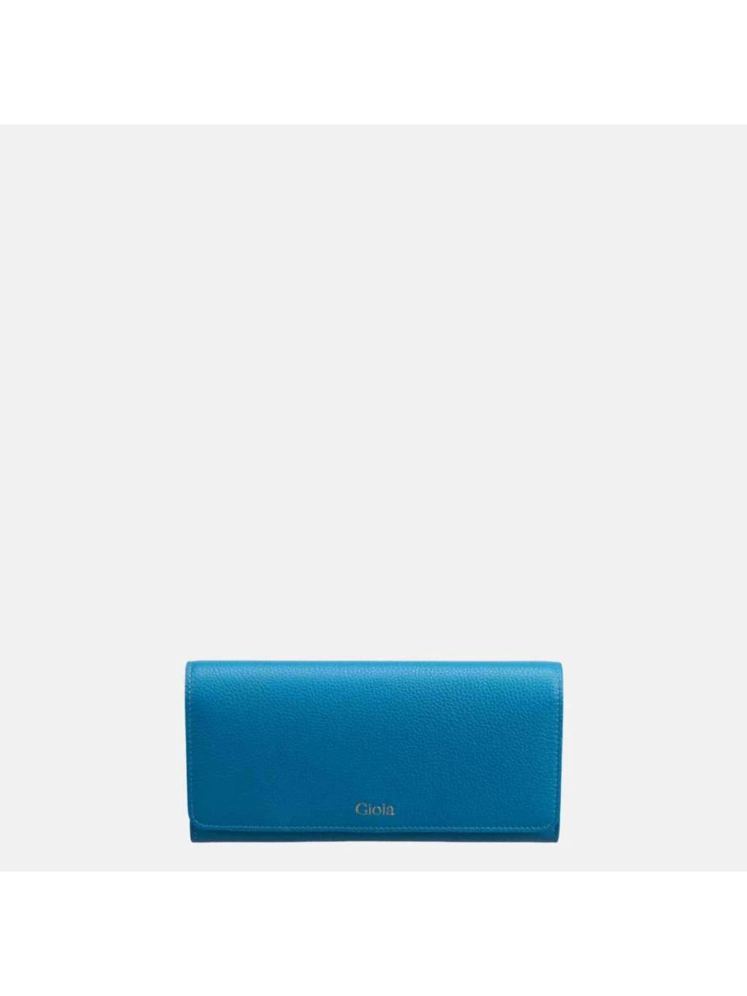 Gioia Ava Flapover Wallet Blue