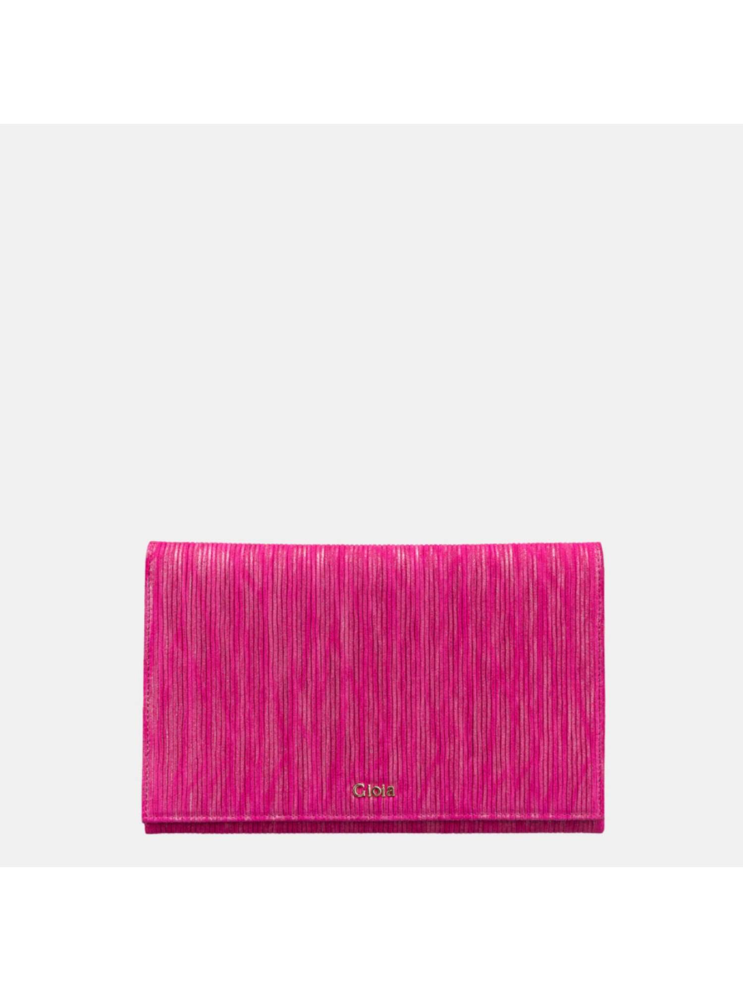 Gioia Estoril Flapover Clutch Pink