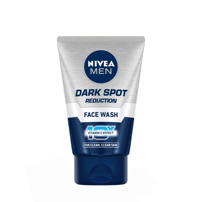 NIVEA Men Face Wash, Dark Spot Reduction, for Clean & Clear Skin with 10x Vitamin C Effect
