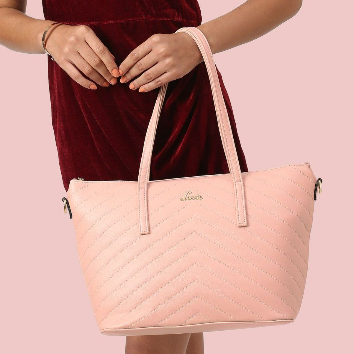 Lavie Gnome Women's Tote Handbag (Pink): Buy Lavie Gnome Women's
