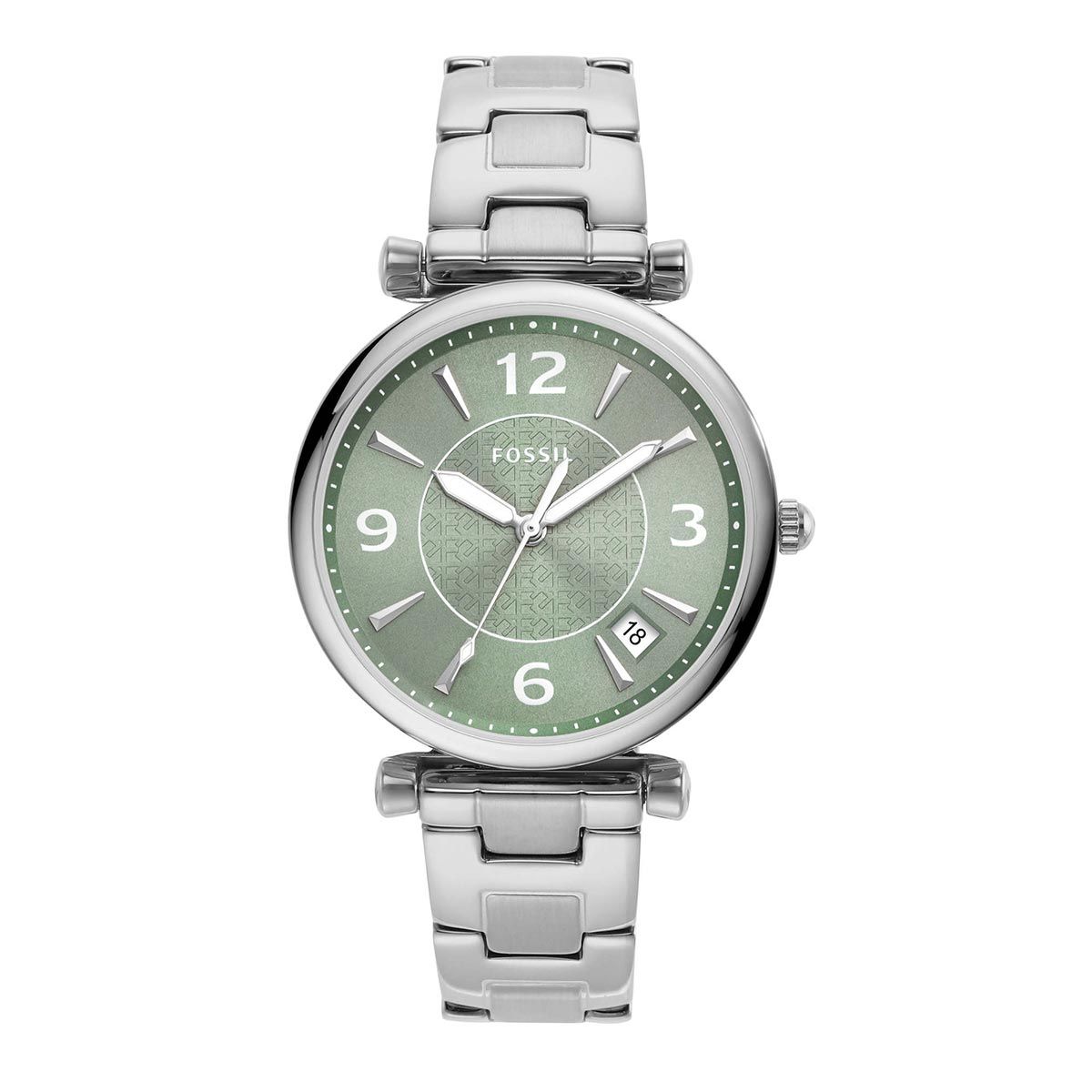 Buy Fossil Carlie Silver Watch ES5157 Online