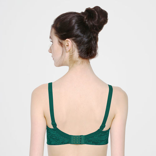Buy Sonari Felina Women's Fancy Net Bra - Green (44D) Online