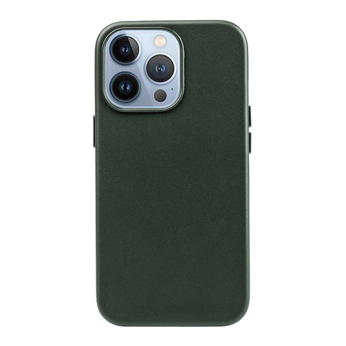 MVYNO iPhone 14 Pro MagSafe Leather 6.1 inch Case Forest Green Buy