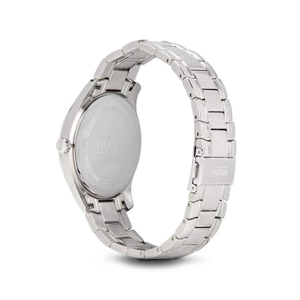 Buy Boss Black Ambassador Qtz Basic Calendar Blue Round Dial Mens