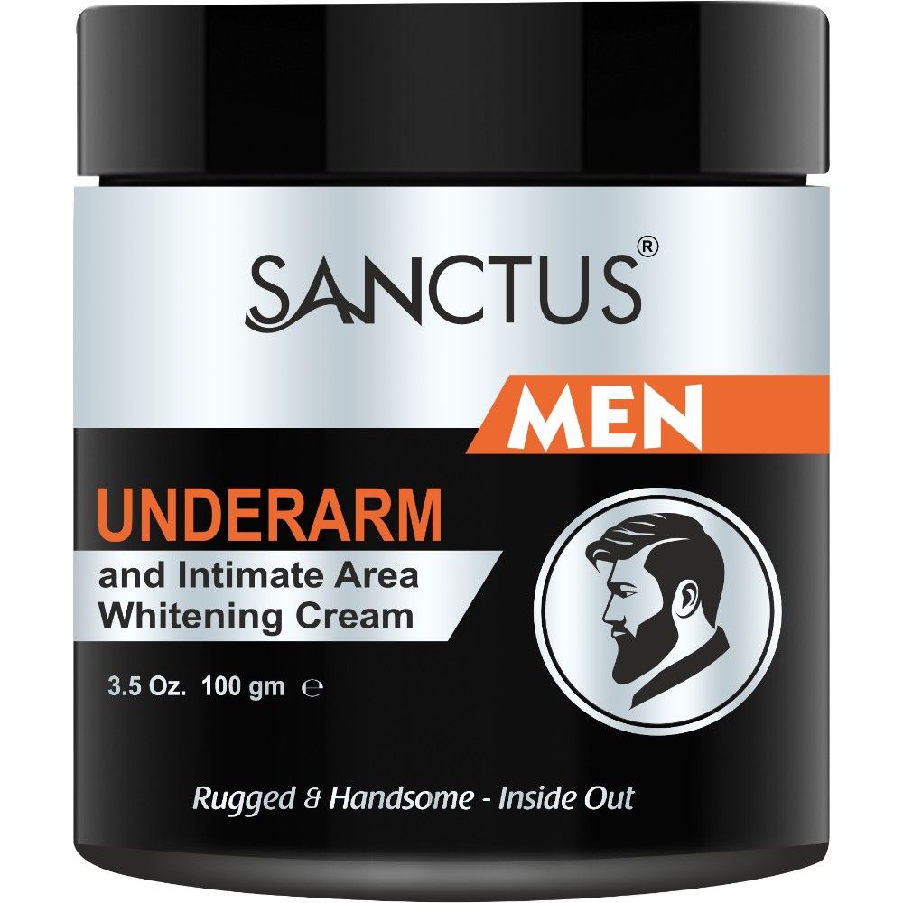 SANCTUS Underarm & Intimate Area Whitening Cream For Men