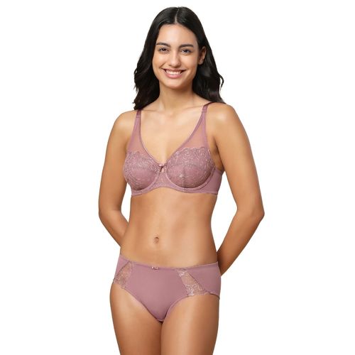 Triumph New Flower Passione Wired Padded Full Coverage Bra (32B)