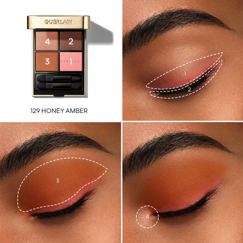 Buy Guerlain Ombres G Eyeshadow - 129 Honey Amber Online