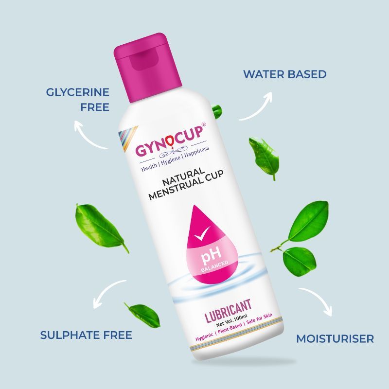 Gynocup Menstrual Cup Lubricant Water Based & Ph Balanced Buy Gynocup