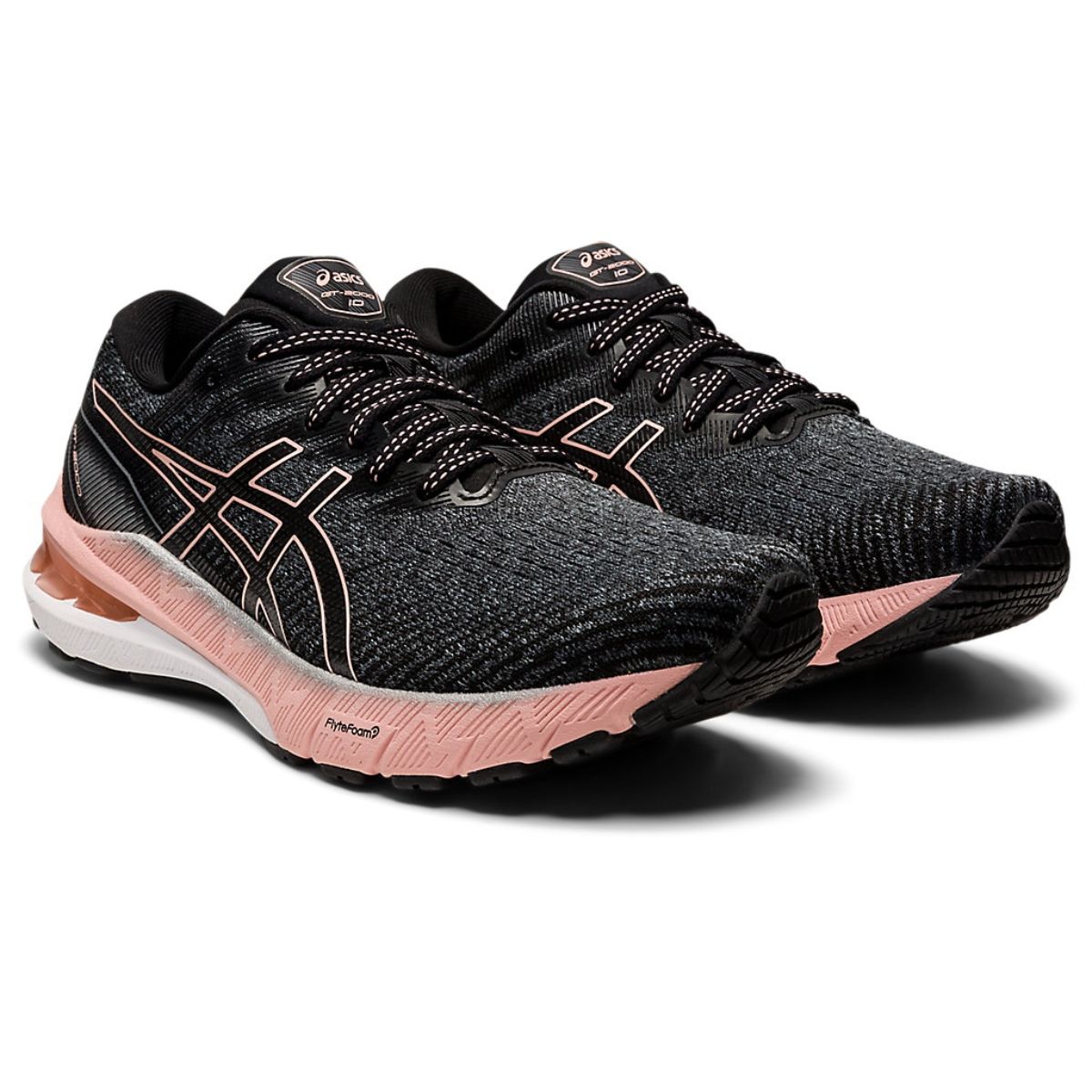 womens grey asics running shoes