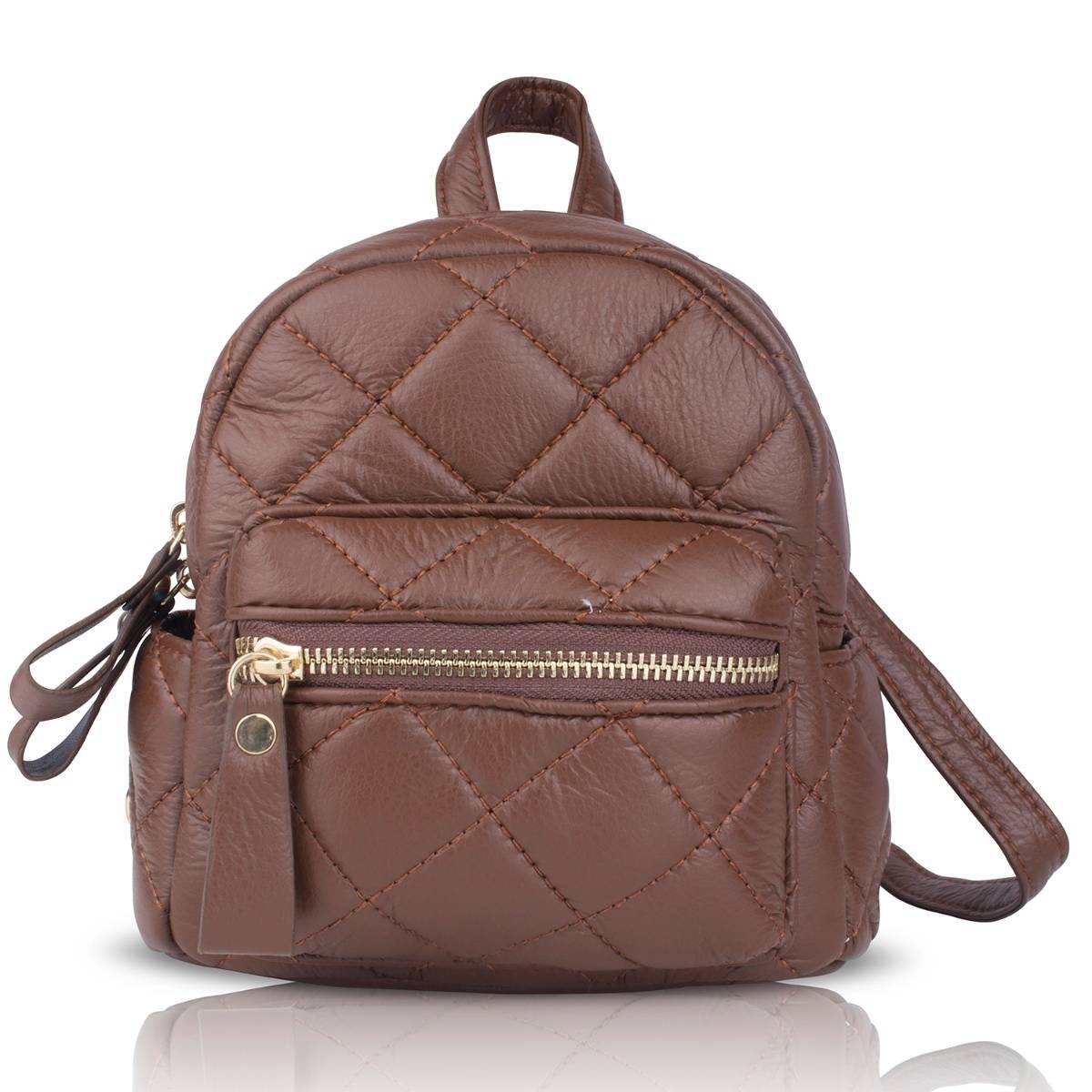 Angeline Dark Brown Casual Backpack