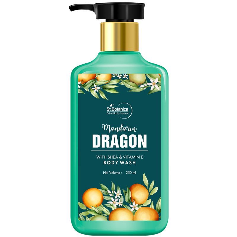 St.Botanica Mandarin Dragon Body Wash - With Shea & Vitamin E
