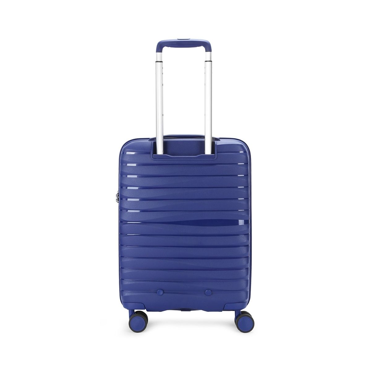 Buy Skybags Flot Blue Hard Luggage 8 Wheel Suitcase Cabin Trolley Bags Online