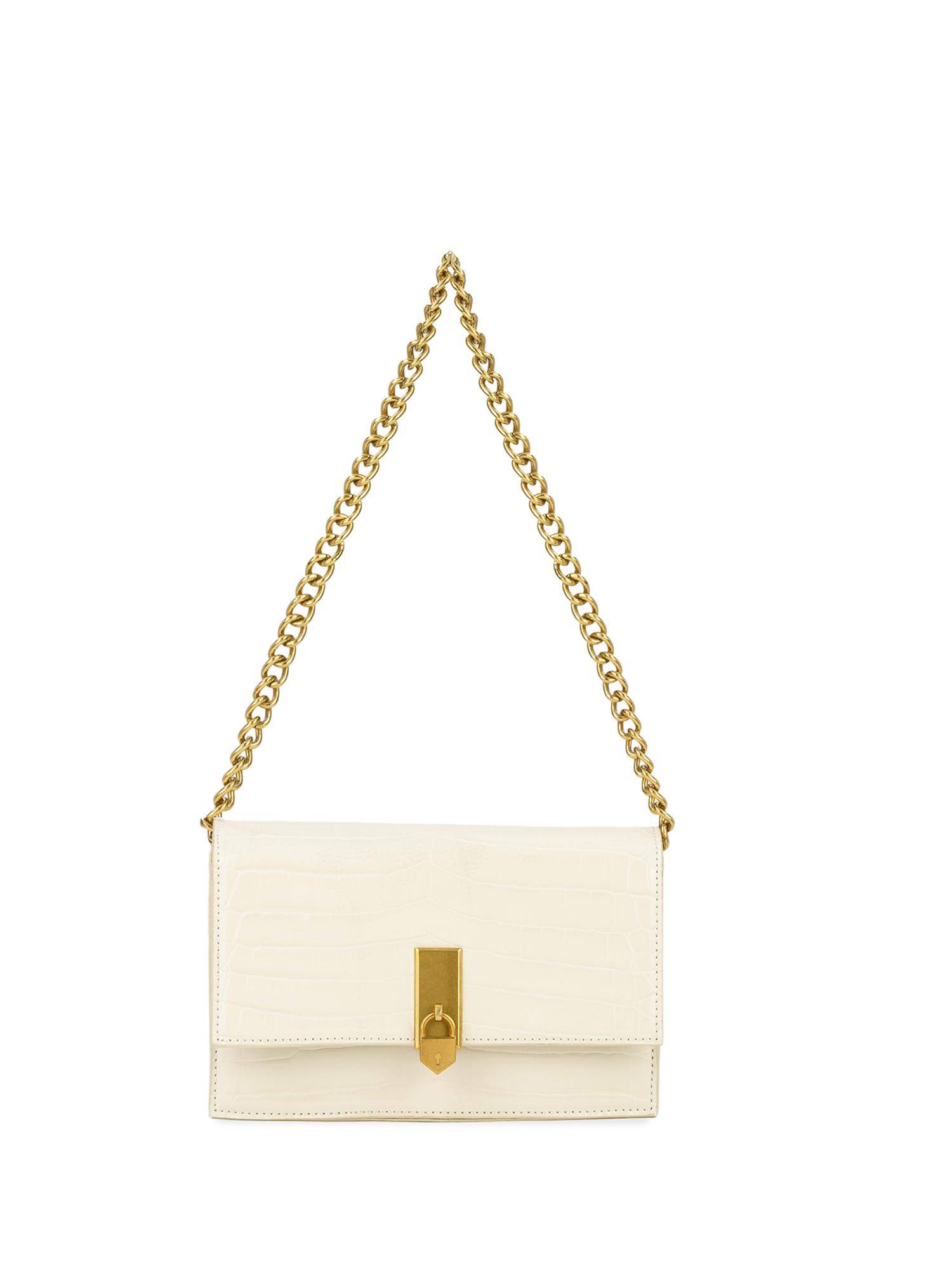 MIRAGGIO Mila Ivory Handbag (M)