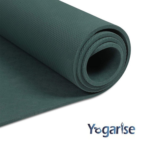 Yogarise Non Slip Yoga Mat with Shoulder Strap and Carrying Bag