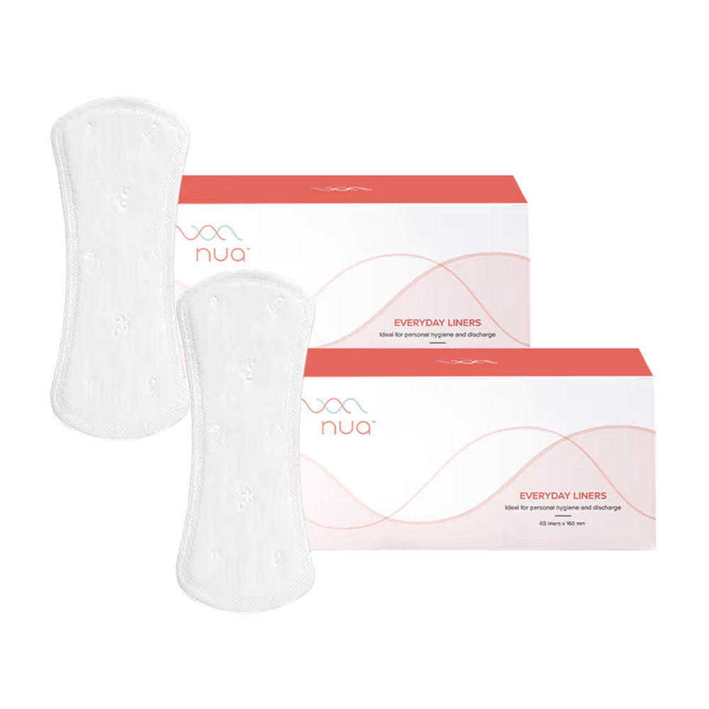 Buy Nua Super Thin Panty Liners, 100% Rash-Free, Toxin-Free Online at Best  Price of Rs 220 - bigbasket
