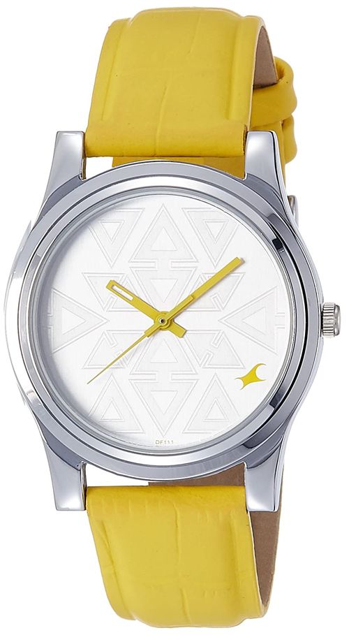 Kalinga Ashok Yellow Colour Fastrack Watches Kalinga Ashok Fossil