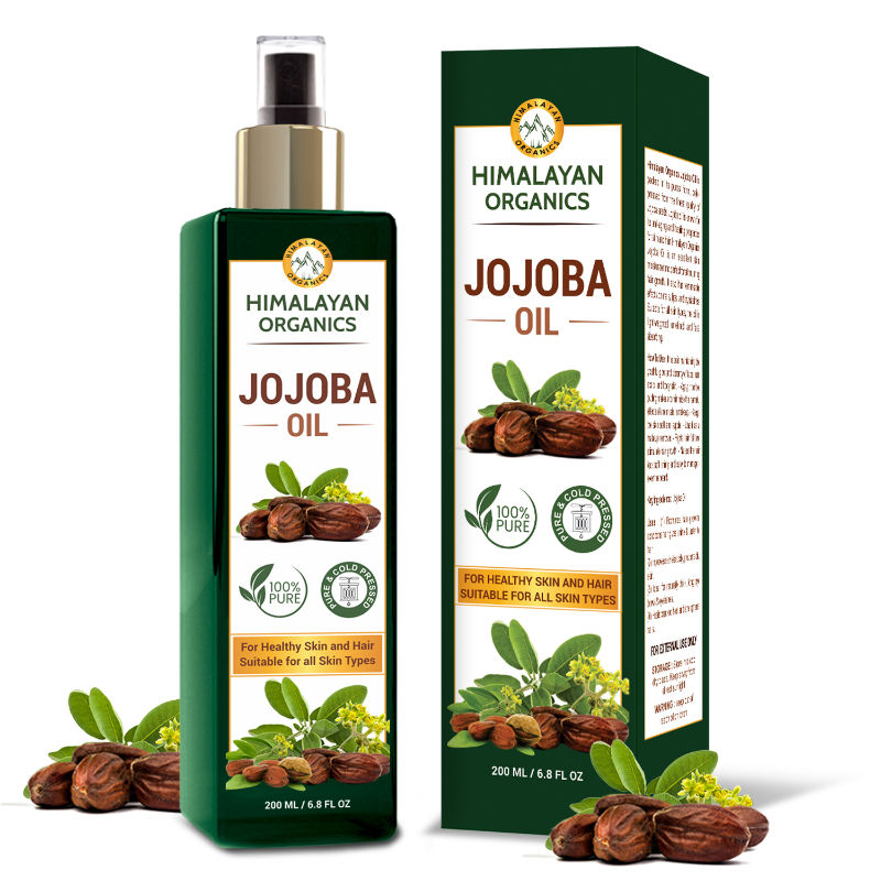 Himalayan Organics Cold Press Virgin Jojoba Oil For Skin & Hair