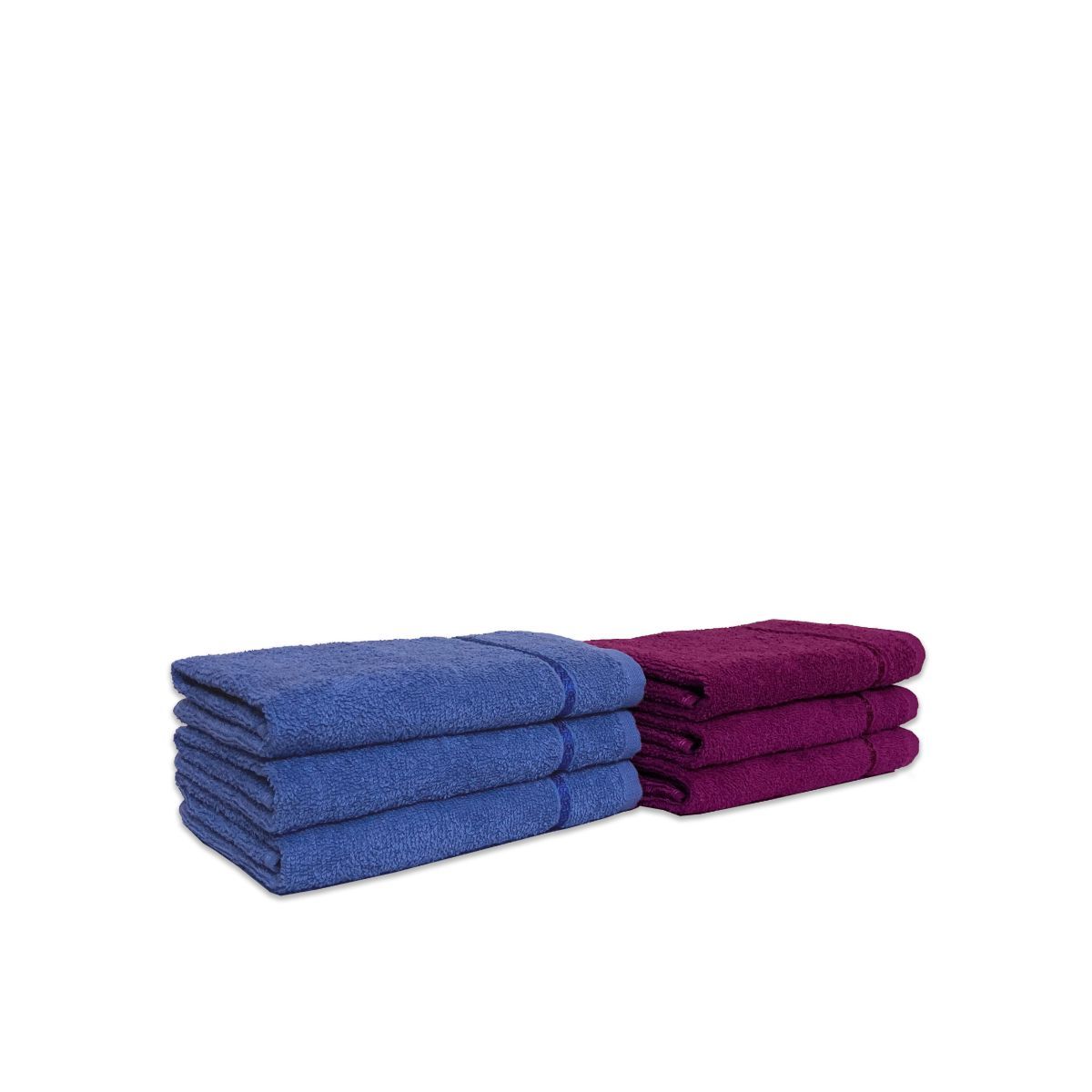 Spaces Seasons Best Qd Multicolour 380 Gsm 6 Hand Towels (6) Buy