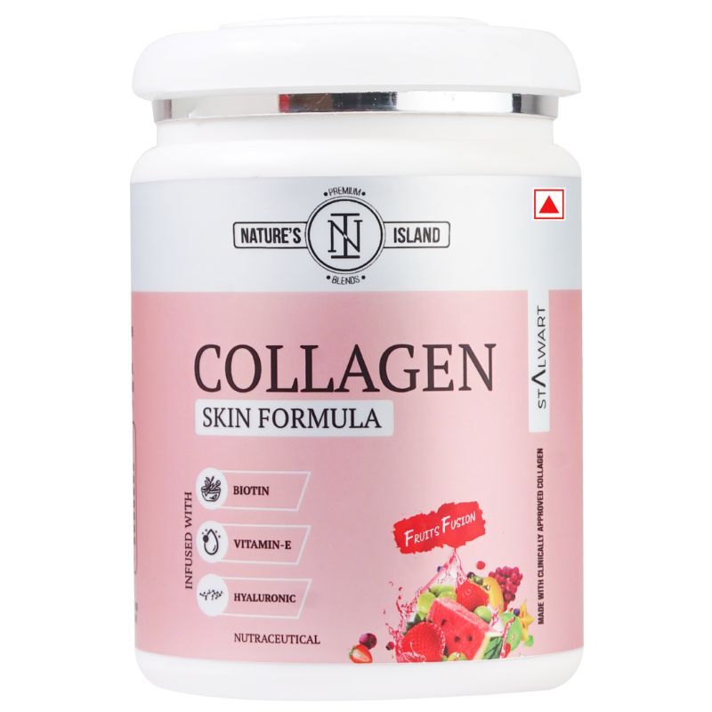 Nature's Island Collagen Skin Formula For Glow, Anti-aging And Healthy Hair  - Fruit Fusion: Buy Nature's Island Collagen Skin Formula For Glow,  Anti-aging And Healthy Hair - Fruit Fusion Online at Best