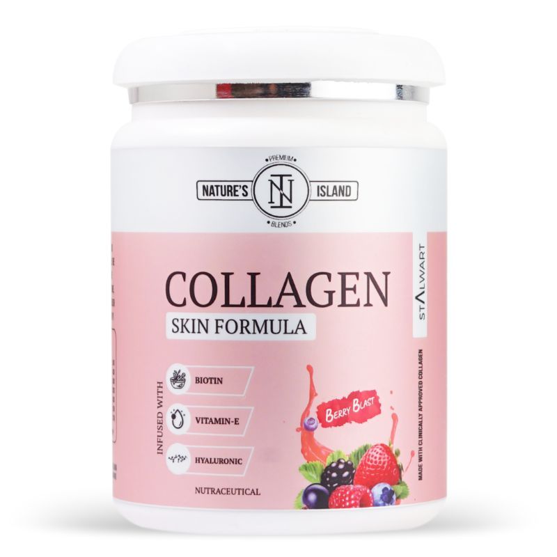 Nature's Island Collagen Skin Formula For Glow, Anti-aging And Healthy Hair - Fruit Fusion
