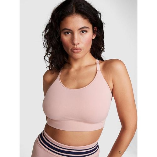 Victoria's Secret Pink Seamless Scoop Sports Bra Pink (2XL)