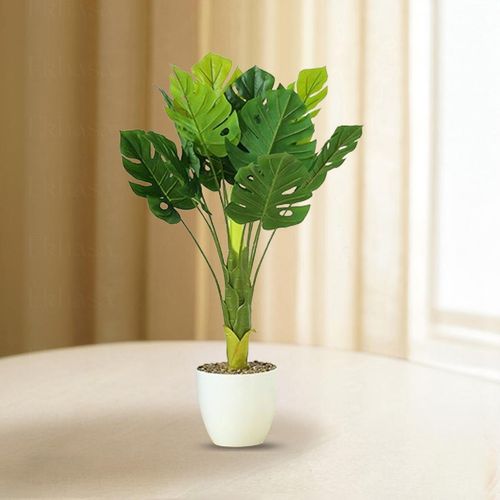 Buy Ekhasa Big Artificial Plants with Pot for Home Decor (12 Leaves) Online